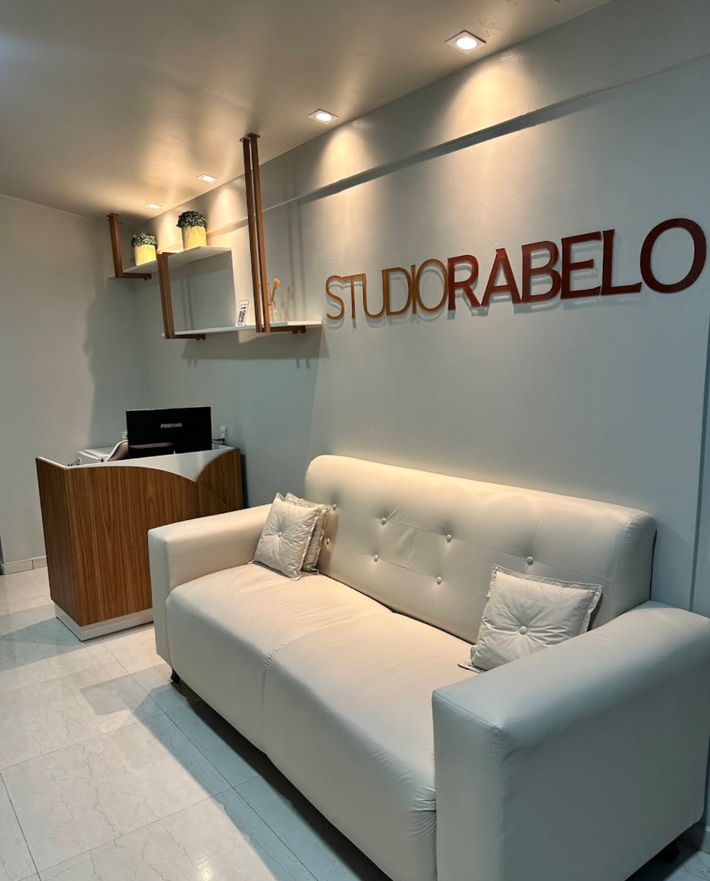 Recepção do Studio Rabelo